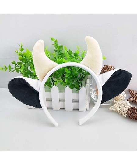 3PCs Kids Funny Rabbit Pig Wolf Kangaroo Zebra Costume Headband with Tail Tie $15.87 - Kids' Dress-Up Accessories