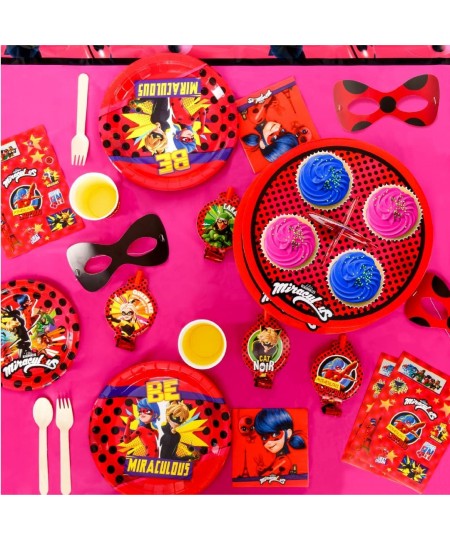 Miraculous Ladybug Party Sticker Sheets – 10 Sticker Sheets - Celebration Birthday Party Toddlers - Cat Noir - Party Supplies...