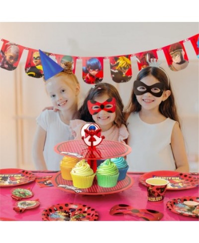 Miraculous Ladybug Party Sticker Sheets – 10 Sticker Sheets - Celebration Birthday Party Toddlers - Cat Noir - Party Supplies...