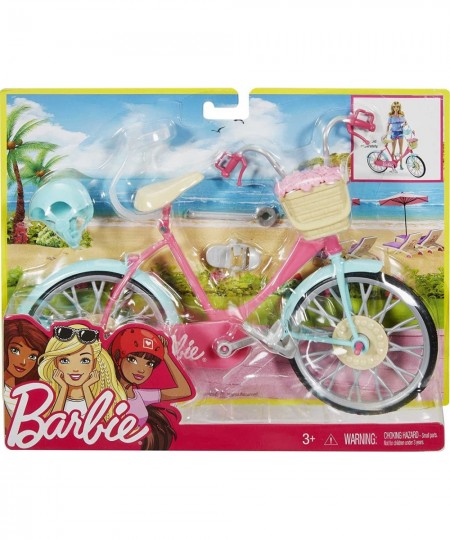 Bicycle with Basket of Flowers $28.45 - Doll Accessories