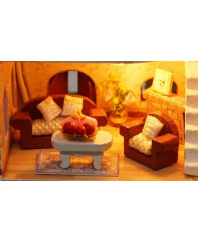 Dollhouse Miniature DIY House Kit Creative Room with Furniture for Romantic Valentine's Gift (Dream of Sky) $44.73 - Dollhouses