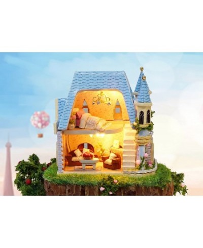 Dollhouse Miniature DIY House Kit Creative Room with Furniture for Romantic Valentine's Gift (Dream of Sky) $44.73 - Dollhouses