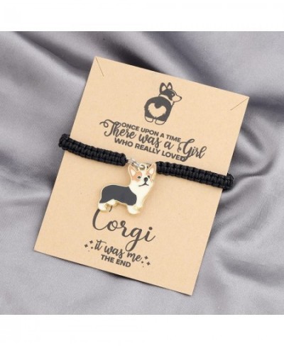 Corgi Gift Corgi Owner Gift Corgi Bracelet There Was A Girl Who Really Loved Corgi Gift for Girl $28.50 - Kids' Dress-Up Acce...