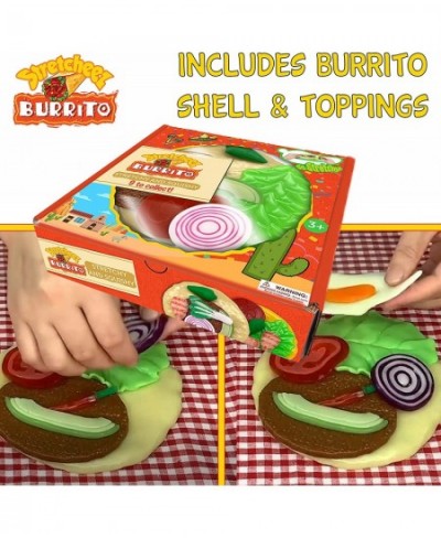 Stretcheez Burrito Two Pack - Play Food for Kids - Stretchy Pretend Food & Toppings - Mix & Match - Collect Them All - Works ...