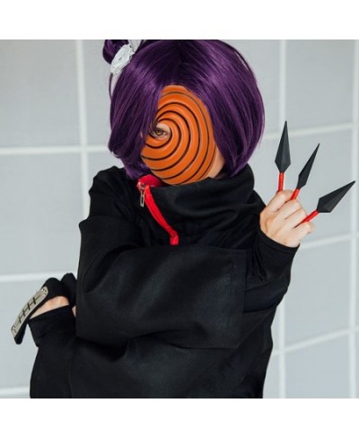 Anime Cosplay Mask Tobi Obito Cosplay Mask Halloween Party Fancy Dress Prop Mask $48.64 - Kids' Dress-Up Accessories