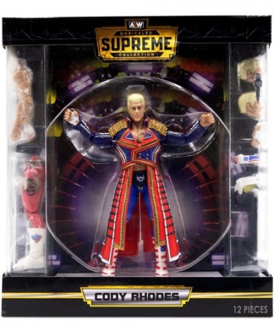 AEW Cody Rhodes UNRIVALED Supreme- 6-Inch Cody Rhodes Figure with Accessories $70.65 - Action Figures