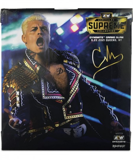 AEW Cody Rhodes UNRIVALED Supreme- 6-Inch Cody Rhodes Figure with Accessories $70.65 - Action Figures