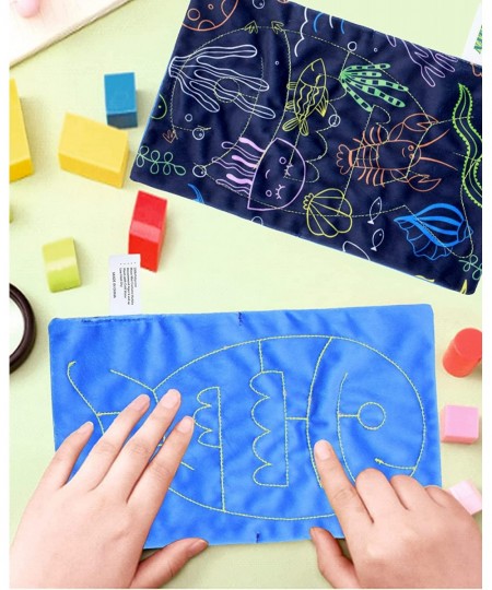 Fidget Sensory Fabric Toys - Marble Maze Mat Great for Children and Adult with Autism ADHD to Relieve Stress Anxiety and Impr...