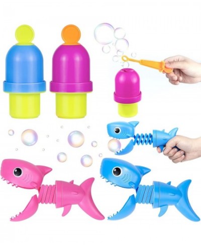 Bubble Wands for Kids & Shark Grabber Toys Leak Proof Bubble Wands for Toddler with 10packs Bubble concentrates $27.82 - Bubb...