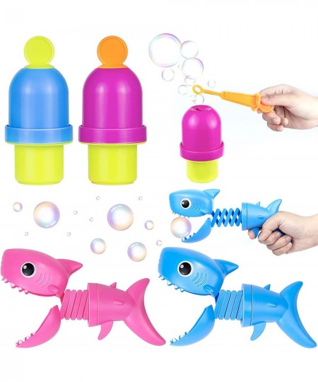 Bubble Wands for Kids & Shark Grabber Toys Leak Proof Bubble Wands for Toddler with 10packs Bubble concentrates $27.82 - Bubb...