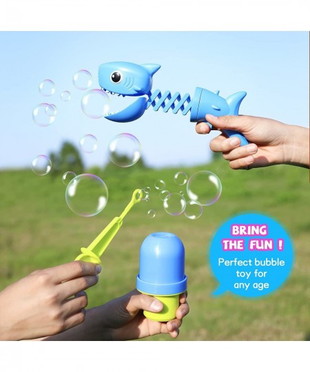 Bubble Wands for Kids & Shark Grabber Toys Leak Proof Bubble Wands for Toddler with 10packs Bubble concentrates $27.82 - Bubb...