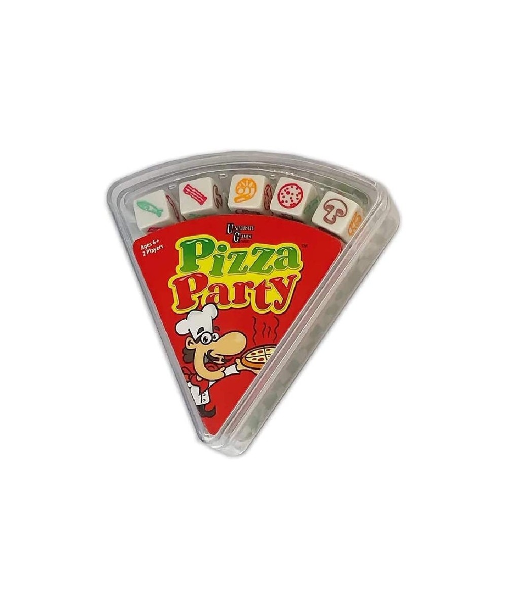 Pizza Party Dice Fast & Frantic Dice Game for Kids 2 player $18.27 - Game Accessories