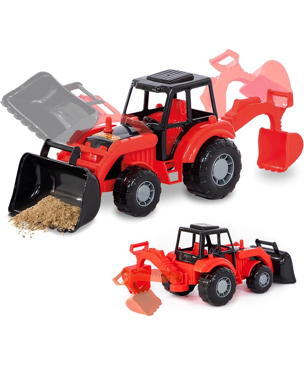 Excavator Toy for Boys - Backhoe Toy for Toddlers - Toy Bulldozer for Toddler - Toy Backhoe Sand Truck - Sandbox Toys by Pole...