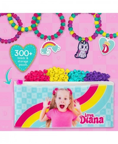 Love Diana DIY Bracelet Kit- (56218) 300+ Colorful Beads and Charms Includes Keeper Pouch Screen-Free/Arts and Craft/ Jewelry...