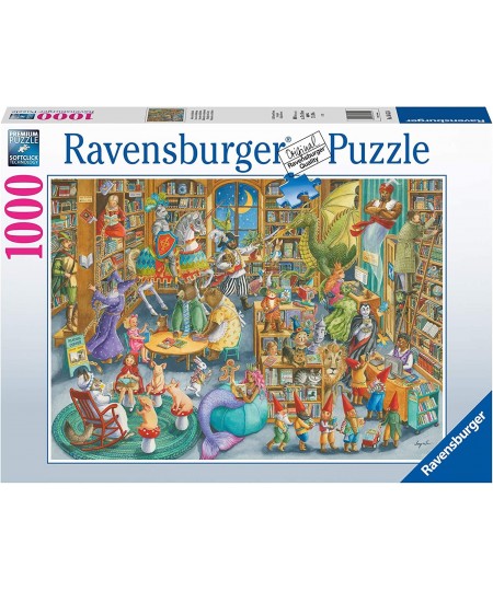 16455 Midnight At The Library 1000 Piece Puzzle for Adults - Every Piece is Unique Softclick Technology Means Pieces Fit Toge...