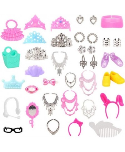 40 PCS Doll Accessory Bags Crown Necklace Comb for 11.5 inch Doll Xmas Gift $15.60 - Doll Accessories