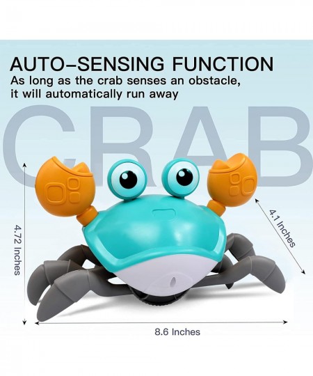 Baby Toys 6-9-12-18 Months Crawling Crab Toys for 1 Year old Boy Girl Gifts Early Education Learning Toy Walking Dancing/Musi...