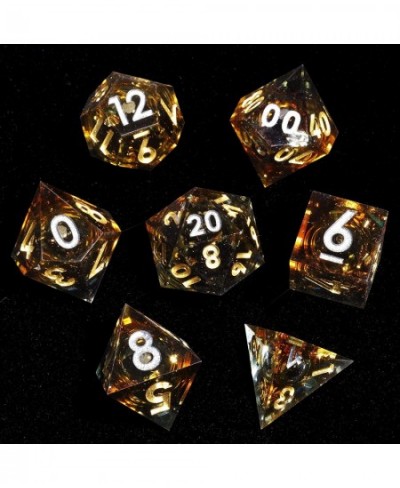 Liquid Core Dice DND Dice Set for TTRPG Dungeons and Dragons Handmade Sharp Edge DND Dice Set Polyhedral Dice (Ashbringer) $8...