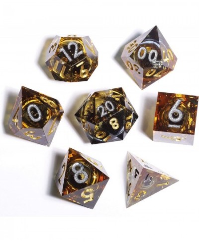 Liquid Core Dice DND Dice Set for TTRPG Dungeons and Dragons Handmade Sharp Edge DND Dice Set Polyhedral Dice (Ashbringer) $8...