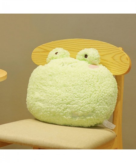 Frog Plush Pillow Frog Stuffed Animal Soft Plush Hugging Pillow Cushion Toy Gifts for Kids and Decoration (15.7 x 13.7 inch) ...