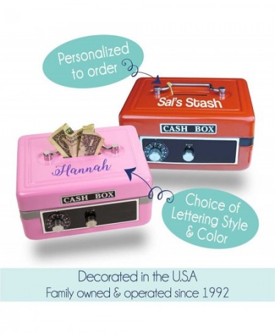 Personalized unicorn Childrens Purple Cash Box $67.00 - Kids' Money Banks