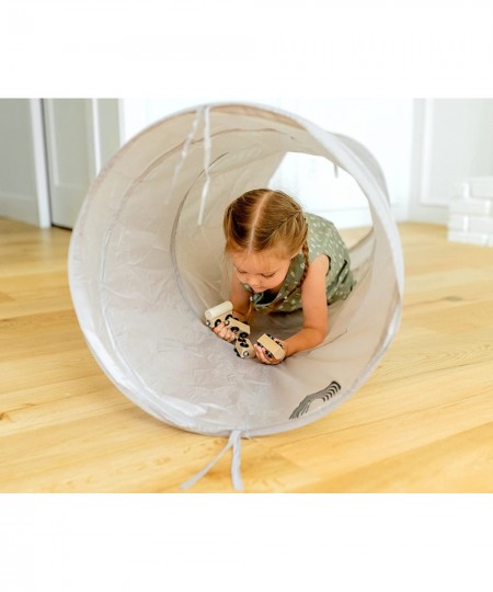 Kids Popup Play Tunnel 6 Foot Crawling Tunnel (Muted Pink) $66.56 - Kids' Play Tents & Tunnels