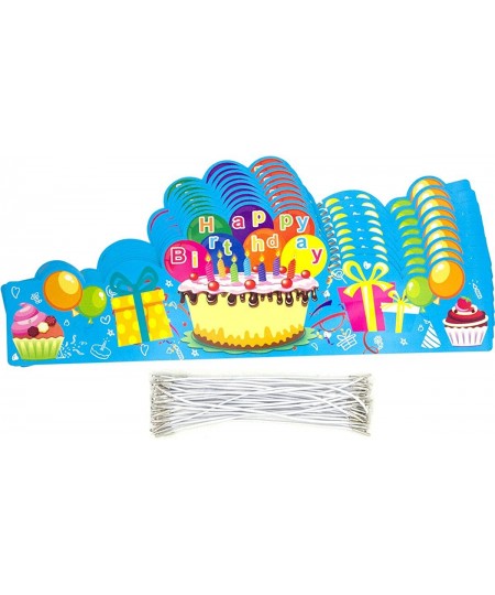 Birthday Crowns for Kids Family Birthday Classroom School VBS Party Supplies Pack of 30 $17.53 - Kids' Party Hats