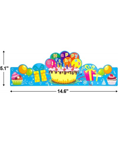 Birthday Crowns for Kids Family Birthday Classroom School VBS Party Supplies Pack of 30 $17.53 - Kids' Party Hats