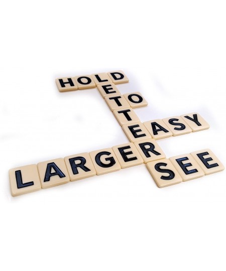 Big Letter BANANAGRAMS: Family Word Game With Easy To See And Handle Letter Tiles $33.24 - Board Games