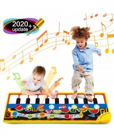 Musical?Piano Mat 19?Keys?Piano Keyboard Play Mat?Kids?Early Education Music Toys?Music Mat?Build-in Speaker & Recording?Touc...