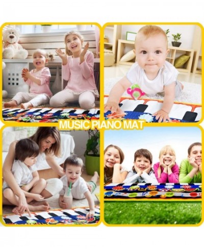 Musical?Piano Mat 19?Keys?Piano Keyboard Play Mat?Kids?Early Education Music Toys?Music Mat?Build-in Speaker & Recording?Touc...