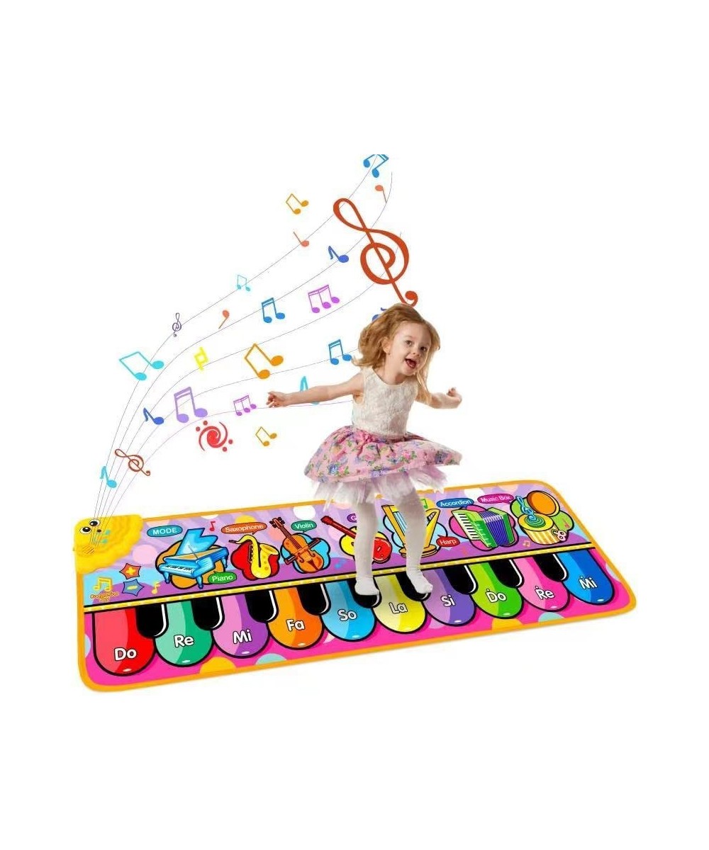 Baby Musical Piano Mats Kids Musical Toys Child Floor Piano Keyboard Mat 7 Instrument Sounds Blanket Musical Touch Playmat Ga...