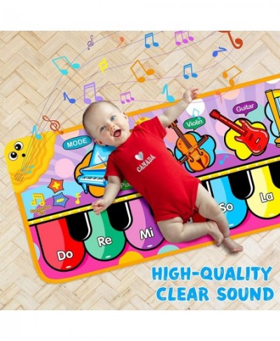 Baby Musical Piano Mats Kids Musical Toys Child Floor Piano Keyboard Mat 7 Instrument Sounds Blanket Musical Touch Playmat Ga...