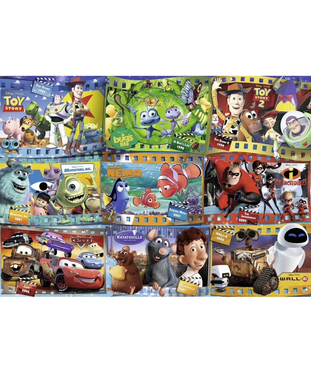 Disney Pixar Movies 1000 Piece Jigsaw Puzzle for Adults – Every piece is unique Softclick technology Means Pieces Fit Togethe...