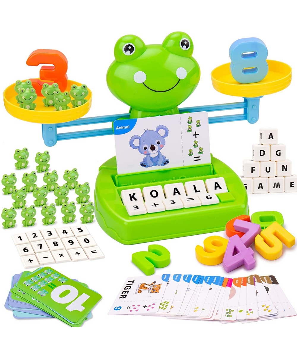 Preschool Learning Activities Educational Toys for 3 4 5 6 7 Year Old Boys Girls Toddlers Kids Frog Balance Math Number Count...