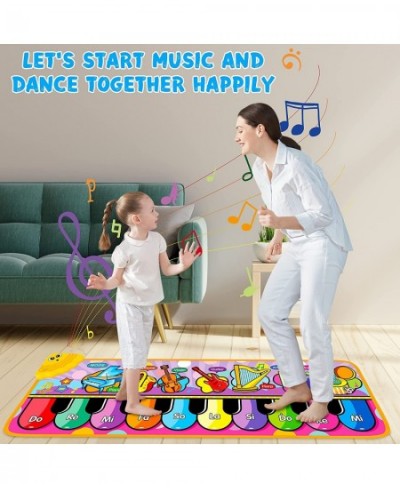 Baby Musical Piano Mats Kids Musical Toys Child Floor Piano Keyboard Mat 7 Instrument Sounds Blanket Musical Touch Playmat Ga...