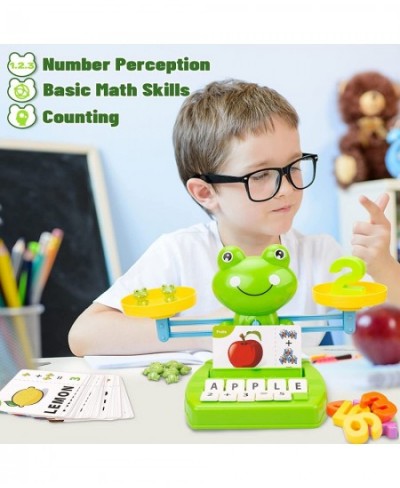 Preschool Learning Activities Educational Toys for 3 4 5 6 7 Year Old Boys Girls Toddlers Kids Frog Balance Math Number Count...