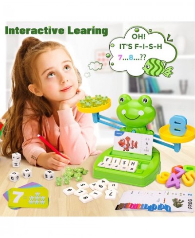 Preschool Learning Activities Educational Toys for 3 4 5 6 7 Year Old Boys Girls Toddlers Kids Frog Balance Math Number Count...