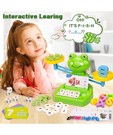 Preschool Learning Activities Educational Toys for 3 4 5 6 7 Year Old Boys Girls Toddlers Kids Frog Balance Math Number Count...