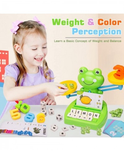 Preschool Learning Activities Educational Toys for 3 4 5 6 7 Year Old Boys Girls Toddlers Kids Frog Balance Math Number Count...