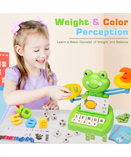 Preschool Learning Activities Educational Toys for 3 4 5 6 7 Year Old Boys Girls Toddlers Kids Frog Balance Math Number Count...