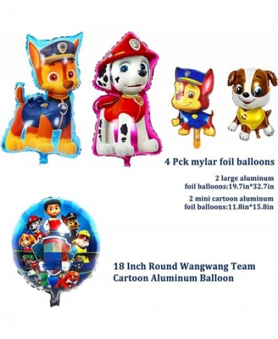 puppy birthday party balloon set patrol theme party decoration supplies for boys and girls children Chase Marshall Rocky (18 ...