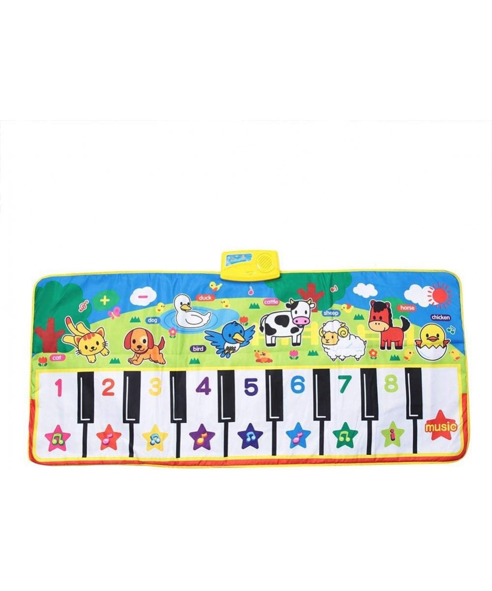 ABC Mats for Floor Two Step and Dance Kids Musical Mats Music Piano Keyboard Dance Floor Mat Carpet Blanket Touch Playmat Ear...