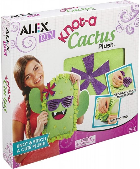 Alex DIY Knot-A Cactus Plush Kids Art and Craft Activity $28.53 - Kids' Drawing & Writing Boards