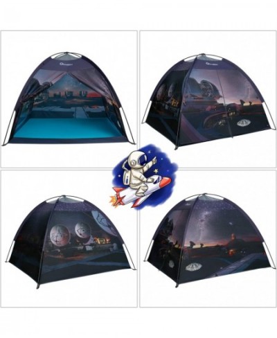 Space Kids Play Tent - Children Galaxy Dome Playhouse Portable Astronaut Space Theme Play Tent for Boys Girls Indoor and Outd...