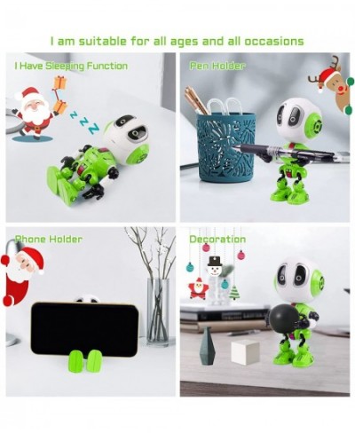 JXZJCY Talking Robot Toys for Kids Mini Robot Toys Repeats What You Say with Flashing Lights and Touch Control Children Toys ...