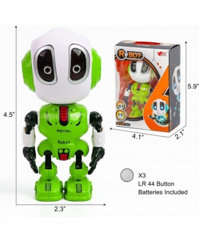 JXZJCY Talking Robot Toys for Kids Mini Robot Toys Repeats What You Say with Flashing Lights and Touch Control Children Toys ...