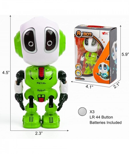 JXZJCY Talking Robot Toys for Kids Mini Robot Toys Repeats What You Say with Flashing Lights and Touch Control Children Toys ...