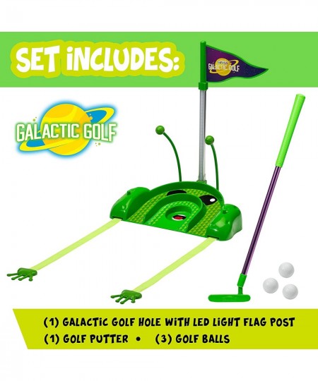 Franklin Galactic Golf - Mini Golf Set - Kids Blacklight Glowing Golf Set for Boys and Girls $63.25 - Toy Sports Products