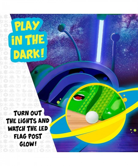 Franklin Galactic Golf - Mini Golf Set - Kids Blacklight Glowing Golf Set for Boys and Girls $63.25 - Toy Sports Products